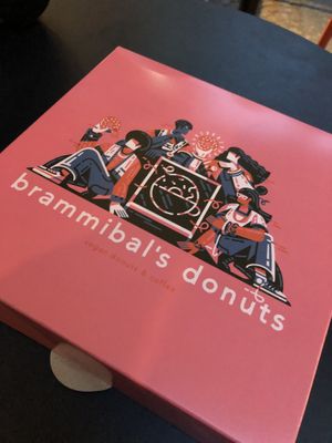Box  at Brammibal's Donuts - Alexanderplatz in Berlin