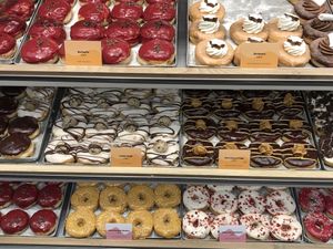 Doughnuts  at Brammibal's Donuts - Alexanderplatz in Berlin