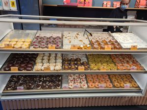Overview at Brammibal's Donuts - Alexanderplatz in Berlin