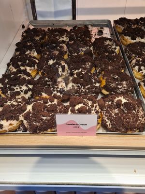 Cookies and Cream at Brammibal's Donuts - Alexanderplatz in Berlin