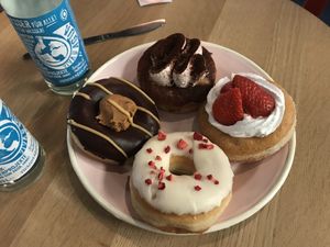   at Brammibal's Donuts - Alexanderplatz in Berlin