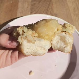donut "Apple Pie" - inside #Veganuary at Brammibal's Donuts - Alexanderplatz in Berlin