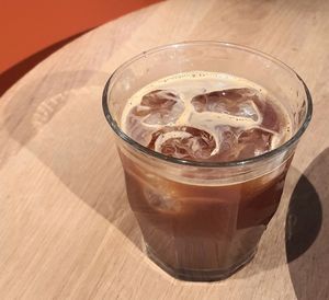 ice americano #Veganuary at Brammibal's Donuts - Alexanderplatz in Berlin
