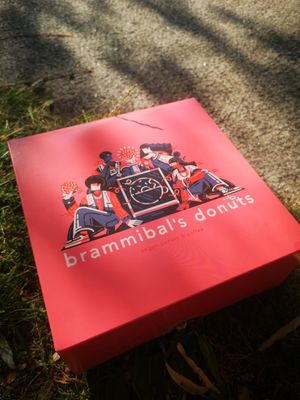 4er Box at Brammibal's Donuts - Alexanderplatz in Berlin