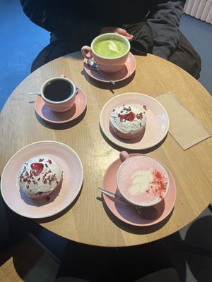 Valentine’s Day special  at Brammibal's Donuts - Alexanderplatz in Berlin