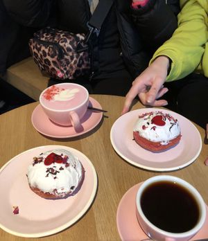 Valentine’s Day special  at Brammibal's Donuts - Alexanderplatz in Berlin