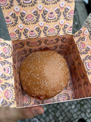 Pumpkin spice  at Brammibal's Donuts - Alexanderplatz in Berlin