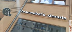 Facade at Brammibal's Donuts - Alexanderplatz in Berlin