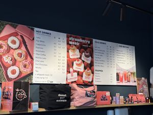 Menu.  at Brammibal's Donuts - Alexanderplatz in Berlin