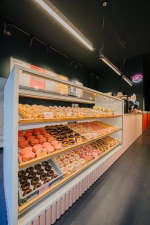 vegan donuts at Brammibal's Donuts - Alexanderplatz in Berlin