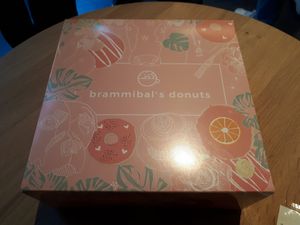 Cute box at Brammibal's Donuts - Alexanderplatz in Berlin