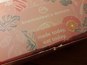 Box at Brammibal's Donuts - Alexanderplatz in Berlin
