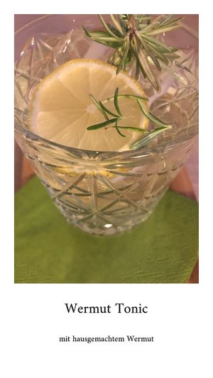 Wermut Tonic with handmade Wermut  at Extrazimmer AG in Wels