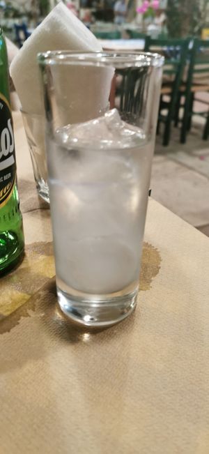 Ouzo at Mom's Kitchen in Kos