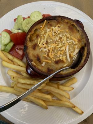 vegan moussaka at Mom's Kitchen in Kos
