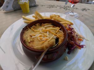 Vegan Moussaka at Mom's Kitchen in Kos