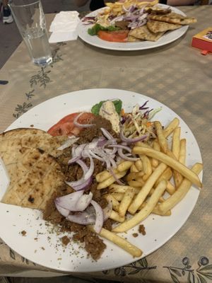 Vegan giro  at Mom's Kitchen in Kos