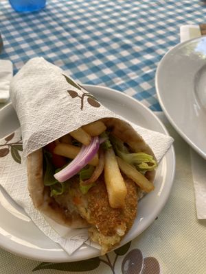 vegan Pita    at Mom's Kitchen in Kos