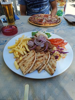 Amazing! Super tasty, more than filling, friendly staff. Thank you! at Mom's Kitchen in Kos