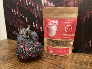 Vegan protein balls at The Bagel Bar in Burlington