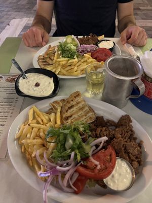   at Mitato Grill in Nafplion