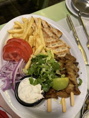   at Mitato Grill in Nafplion