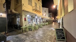   at Mitato Grill in Nafplion