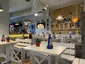 The restaurant.  at Mitato Grill in Nafplion