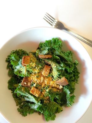 Famous Caesar Salad at Lettuce Love Cafe in Burlington
