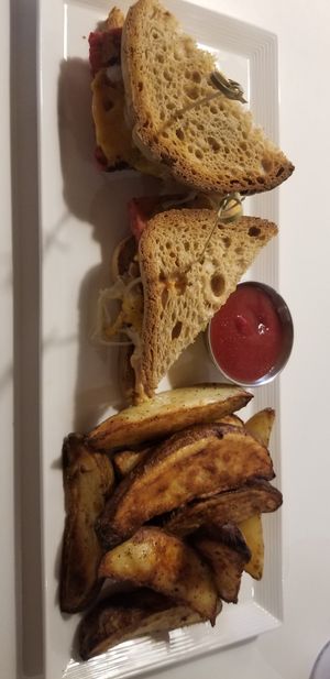 Reuben & Wedges at Lettuce Love Cafe in Burlington