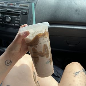 Vanilla Date, add strawberries  at Lettuce Love Cafe in Burlington