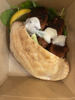 Kofta at The Vegan Street Food Company in Worthing