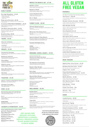 New menu June 21 at The Vegan Street Food Company in Worthing