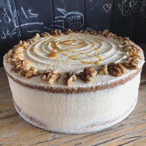 Homemade gluten free vegan cake selection is ever growing at The Vegan Street Food Company in Worthing