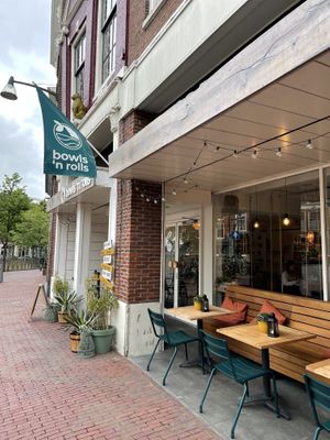 Outside  at Bowls 'n Rolls in Leeuwarden