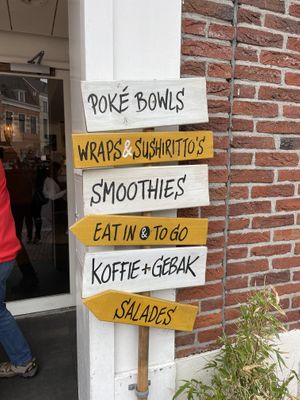 Outside  at Bowls 'n Rolls in Leeuwarden