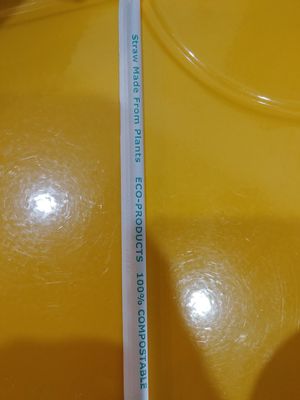 Compostable straws!!, they need to also get plant compostable to go cups (unless they were and we did not realize) at Main Squeeze  in Columbia