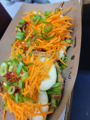 Casey's Thai Bagel 🤤🤤🤤 at Los Bagels in Arcata