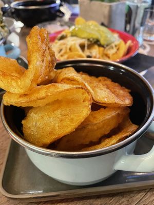 Gebakken zoete aardappels at Boulevard 17 in Vlissingen