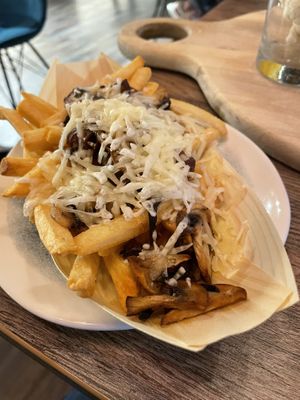 Loaded fries at Boulevard 17 in Vlissingen