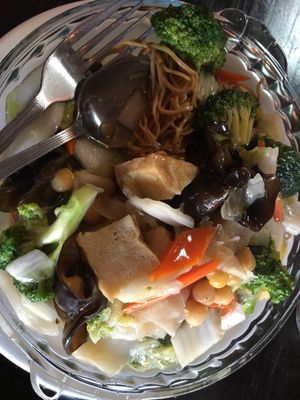 Buddha’s feast  at Panz Veggie Restaurant in Vancouver