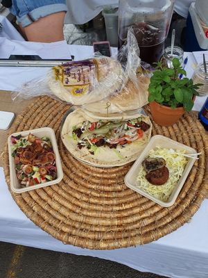 Sample menu at The VeganWog in Lilyfield