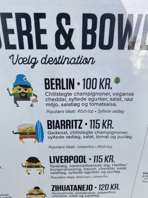 The burger “Berlin” is vegan at Halifax Burgers in Koege