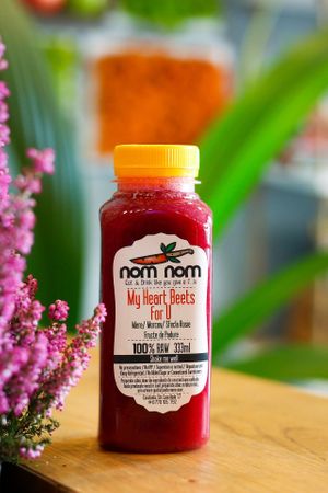 Nu heart at Nom Nom in Constanta