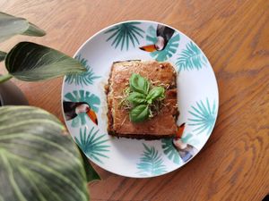 Musaka at Nom Nom in Constanta