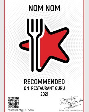 Recomended at Nom Nom in Constanta