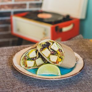 Burito at Nom Nom in Constanta