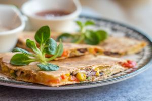 Quesadilla at Nom Nom in Constanta