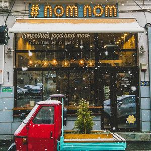 Winter vibes at Nom Nom in Constanta