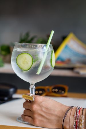 Gin at Nom Nom in Constanta